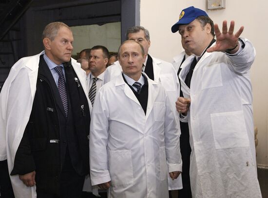 Vladimir Putin visits Murmansk Region