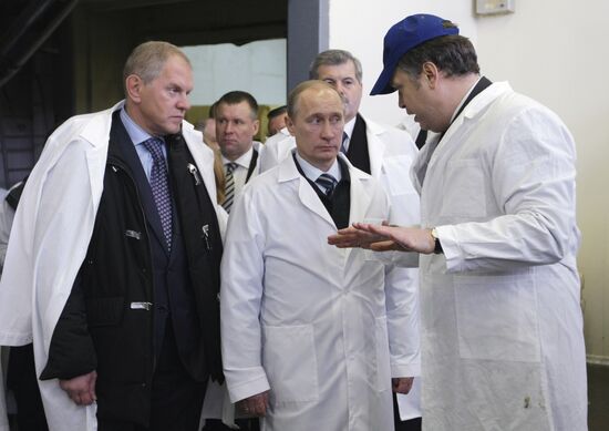 Vladimir Putin visits Murmansk Region