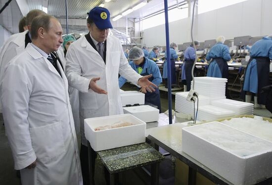 Vladimir Putin visits Murmansk Region