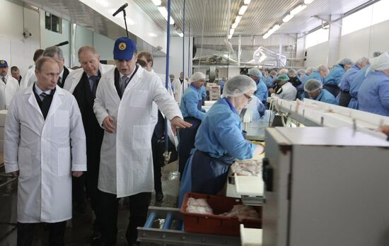 Vladimir Putin visits Murmansk Region