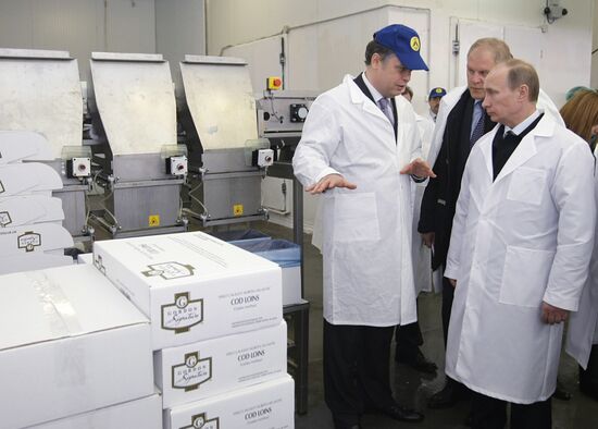 Vladimir Putin visits Murmansk Region