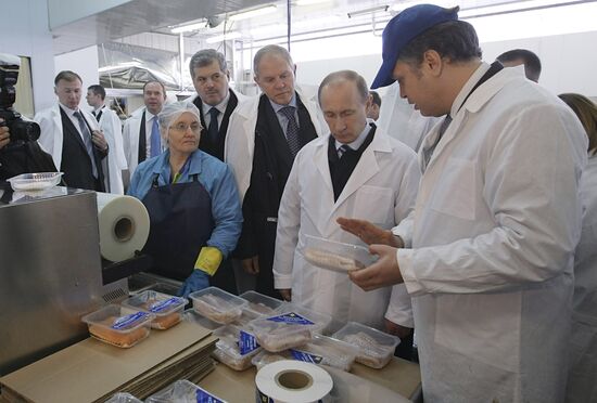 Vladimir Putin visits Murmansk Region