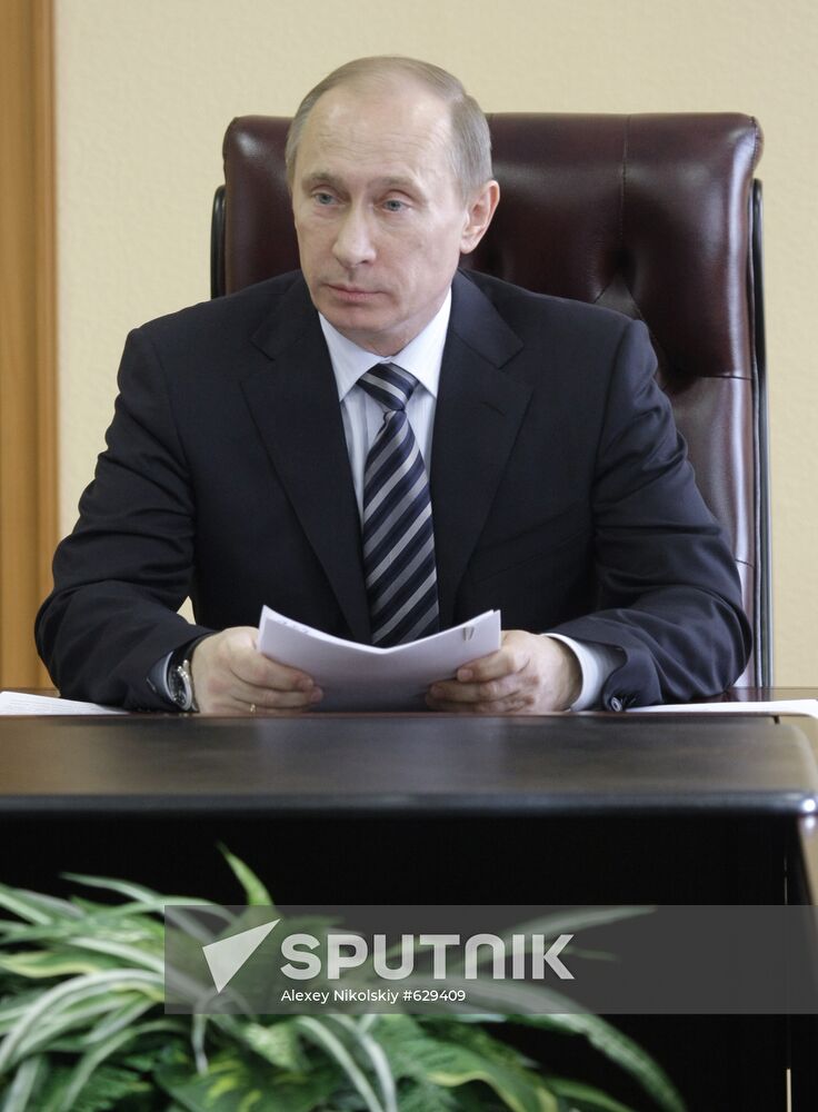 Vladimir Putin visits Murmansk Region