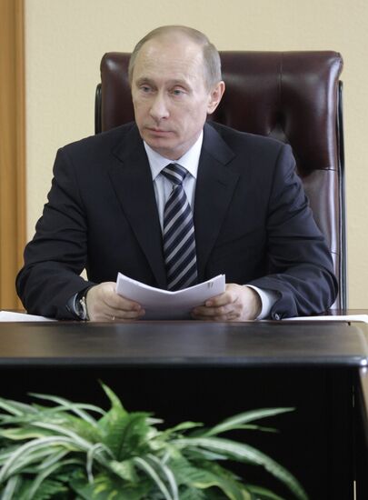 Vladimir Putin visits Murmansk Region