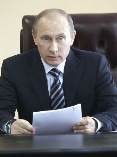 Vladimir Putin visits Murmansk Region