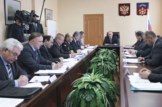 Vladimir Putin visits Murmansk Region