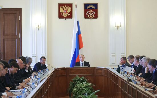 Vladimir Putin visits Murmansk Region