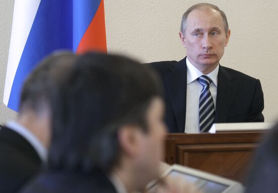 Vladimir Putin visits Murmansk Region