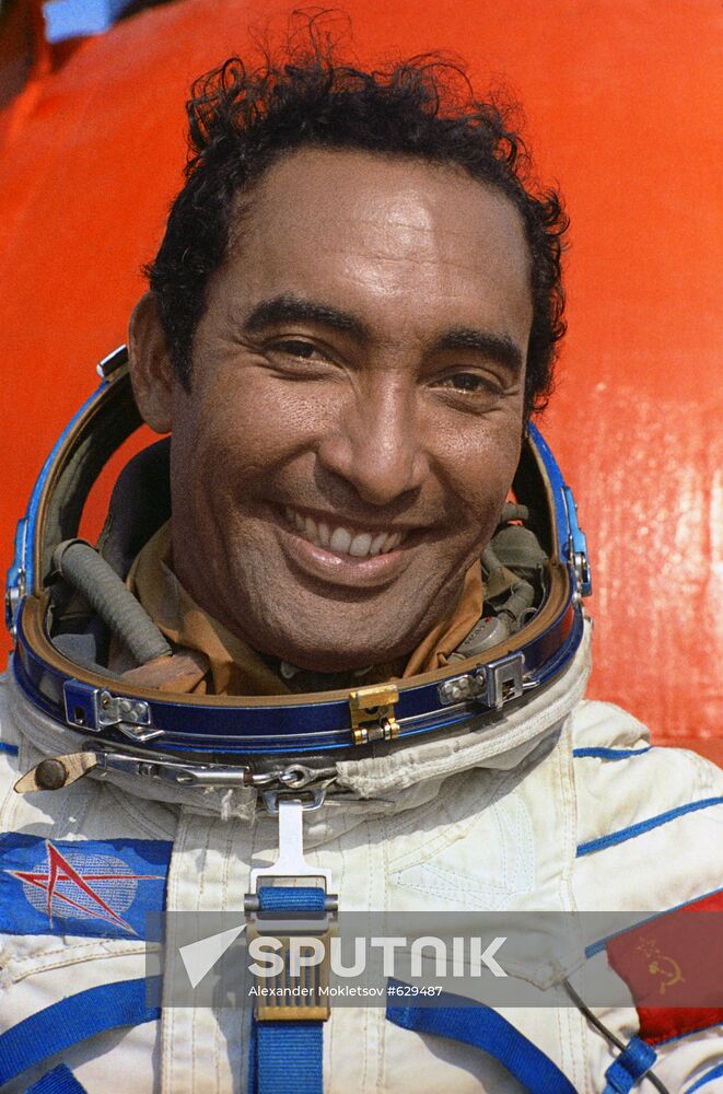 Cosmonaut Arnaldo Tamayo Méndez