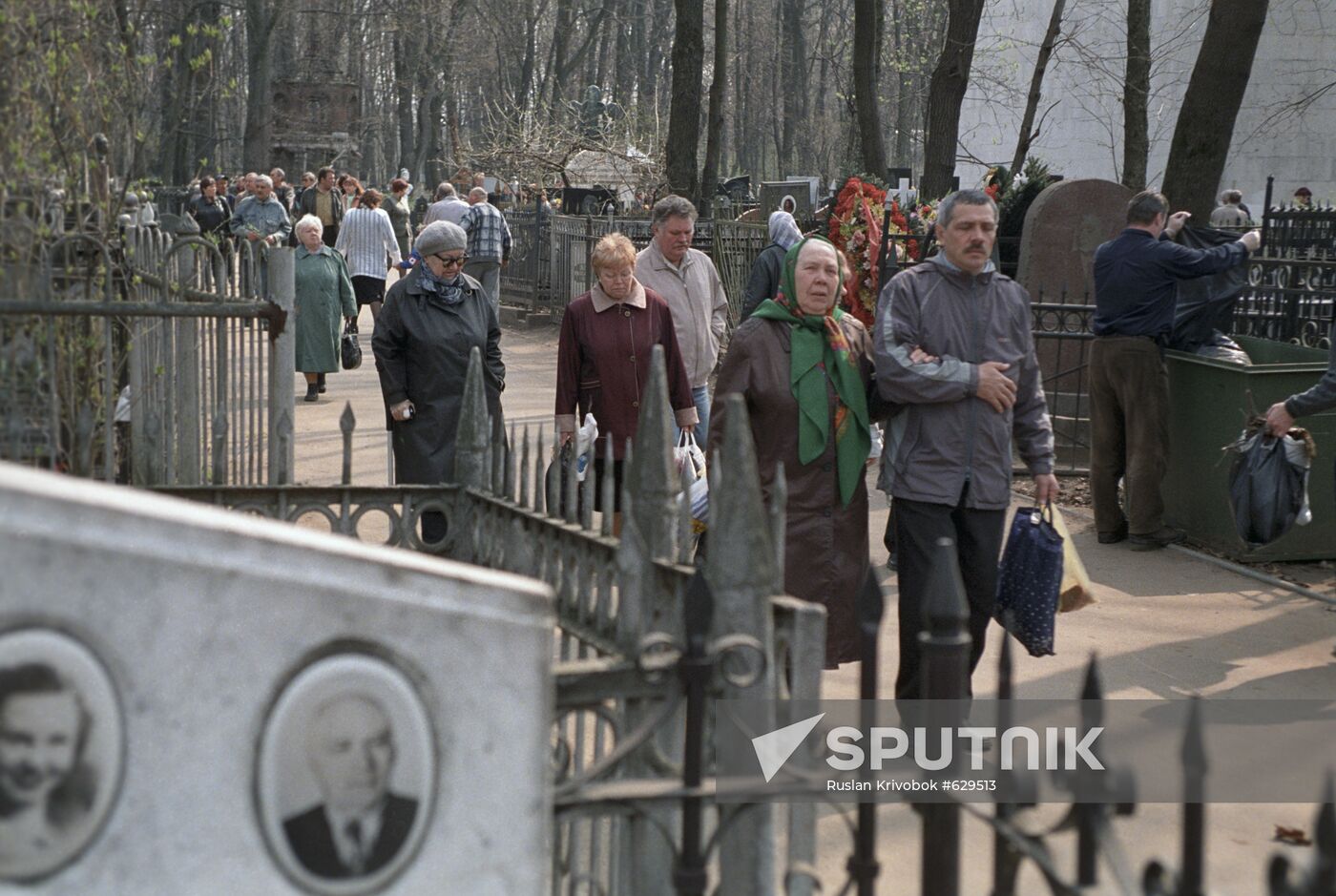 At Vagankovskoye Cemetery