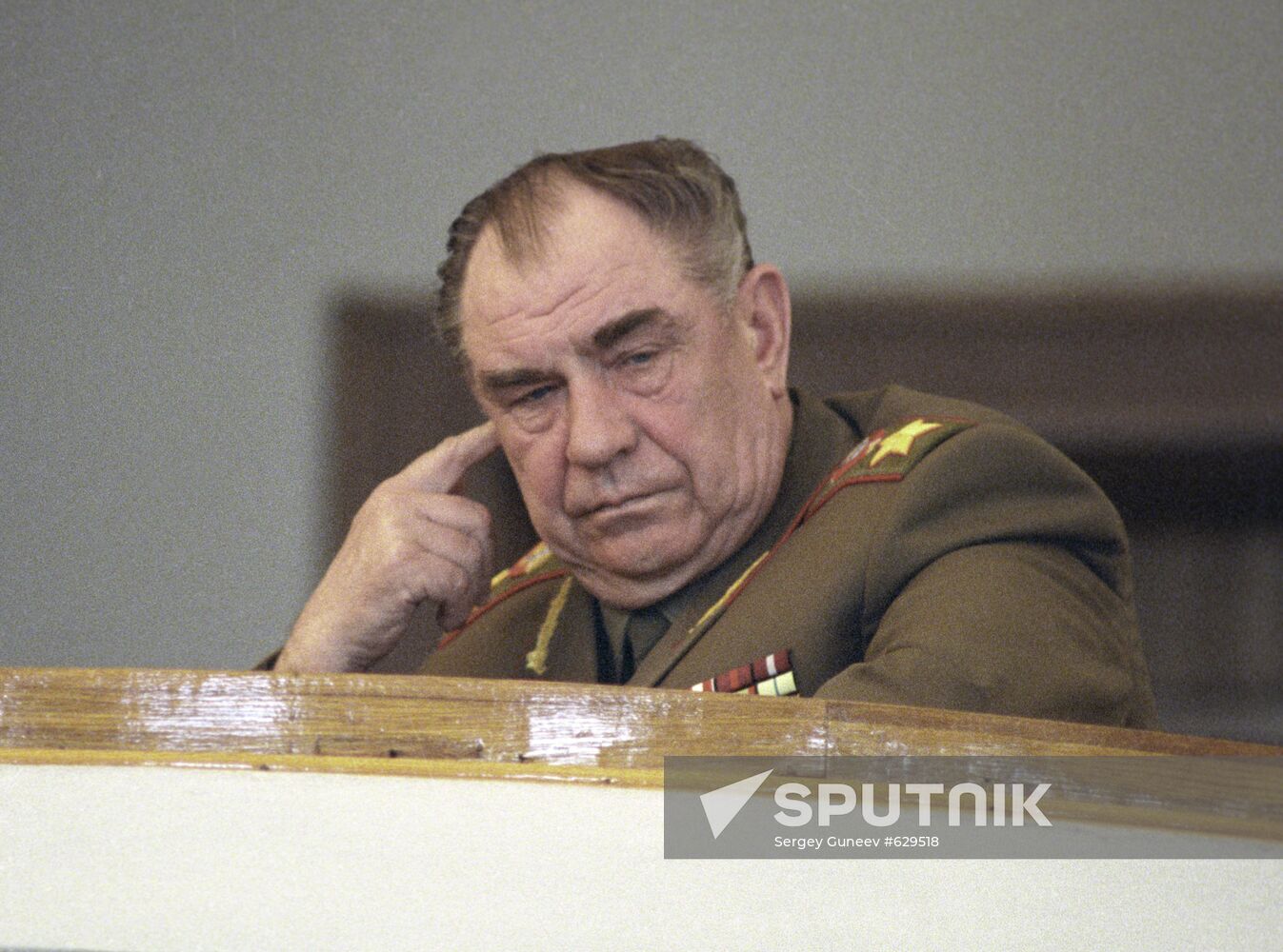 USSR Defense Minister Marshal Dmitry Yazov