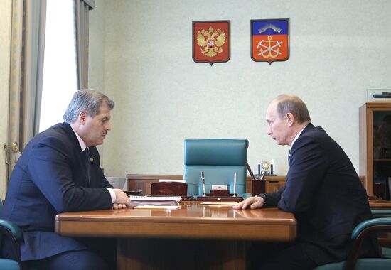 Vladimir Putin visits Murmansk Region