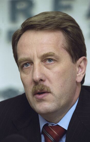 Russian Agriculture Minister Alexei Gordeyev