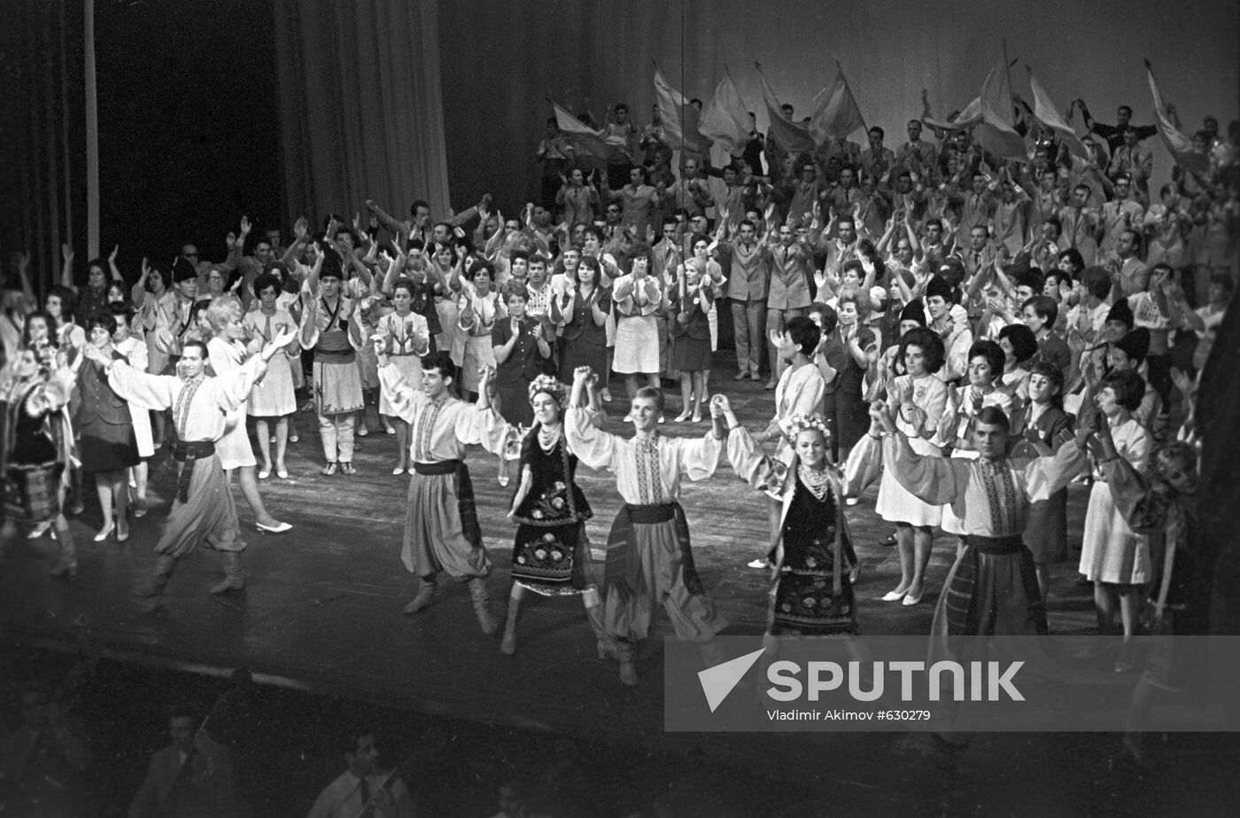 Participants of IX The World Youth and Students Festival