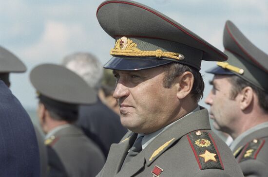 Russian Defense Minister Pavel Grachyov