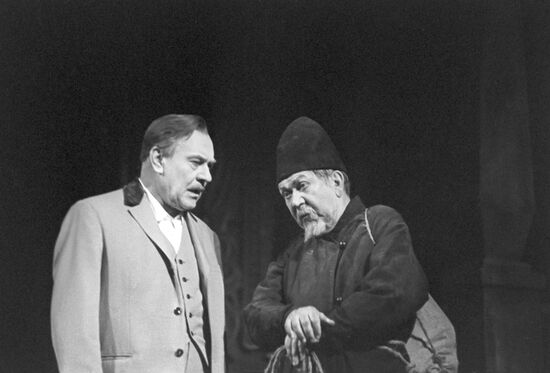 Actors Mikhail Tsarev and Pyotr Konstantinov