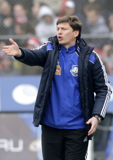 Saturn's head coach Andrei Gordeyev