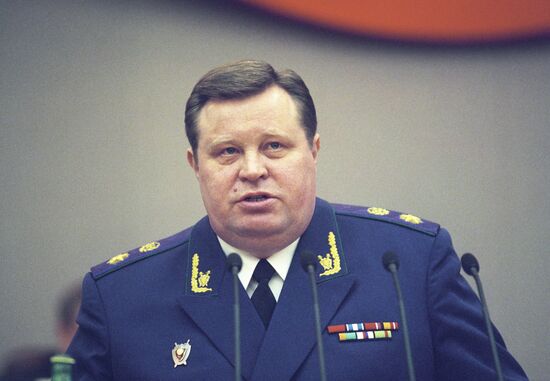 Vladimir Ustinov, Prosecutor General of the Russian Federation