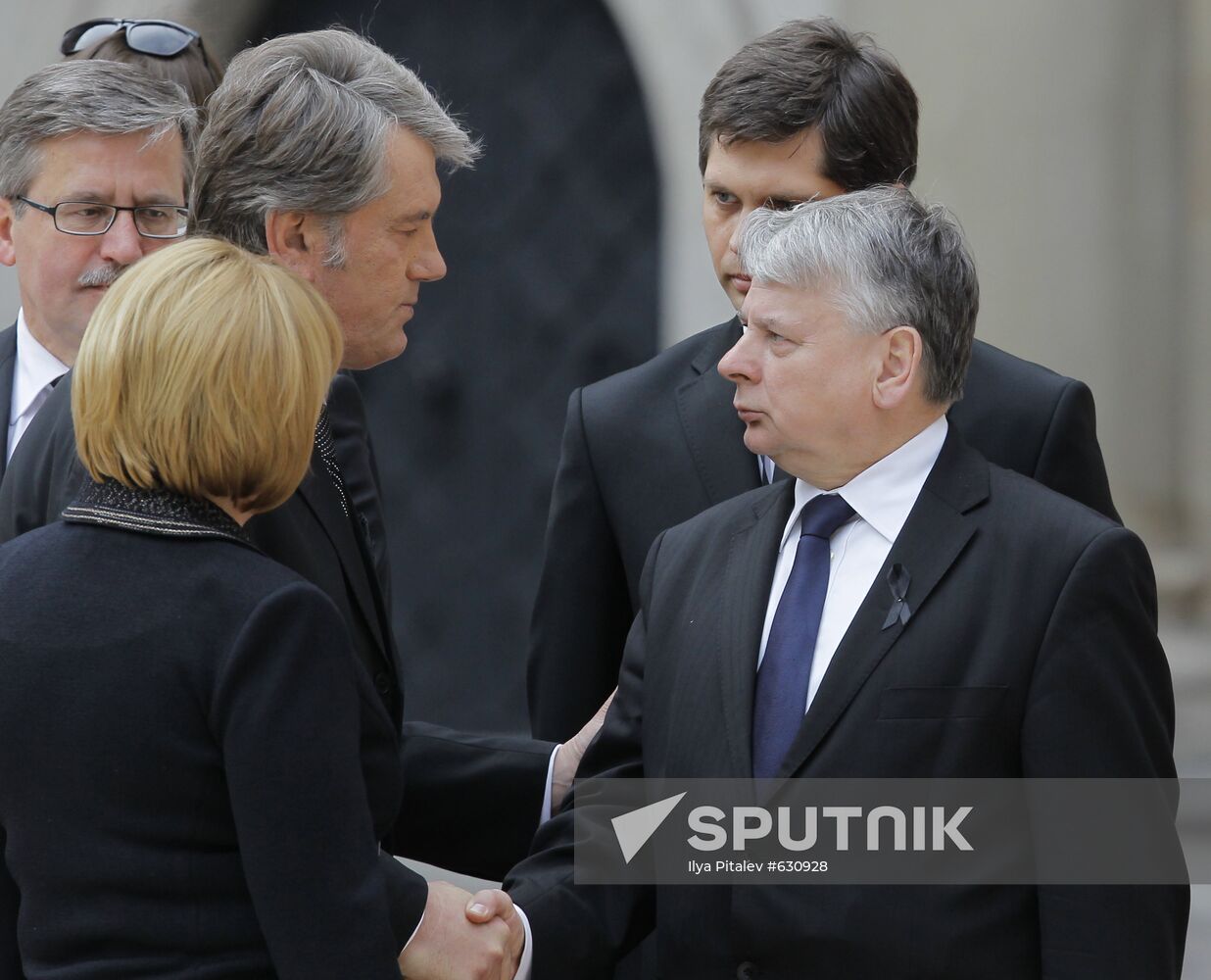 Funeral of Polish President Lech Kaczynski held in Krakow