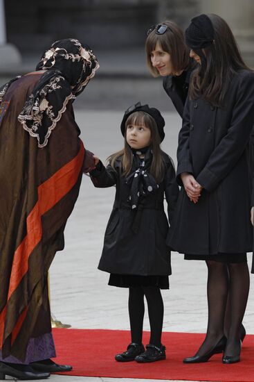 Funeral of Polish President Lech Kaczynski held in Krakow