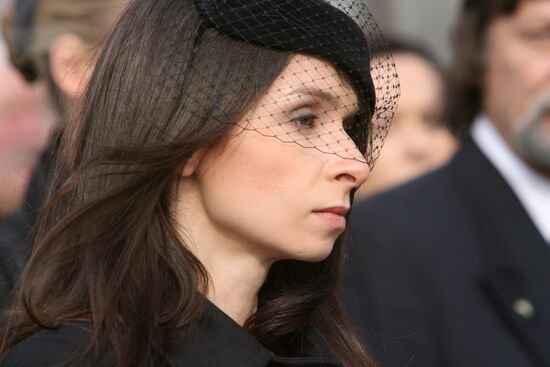 Funeral of Polish President Lech Kaczynski held in Krakow