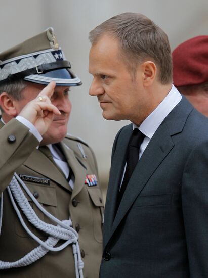 Funeral of Polish President Lech Kaczynski held in Krakow