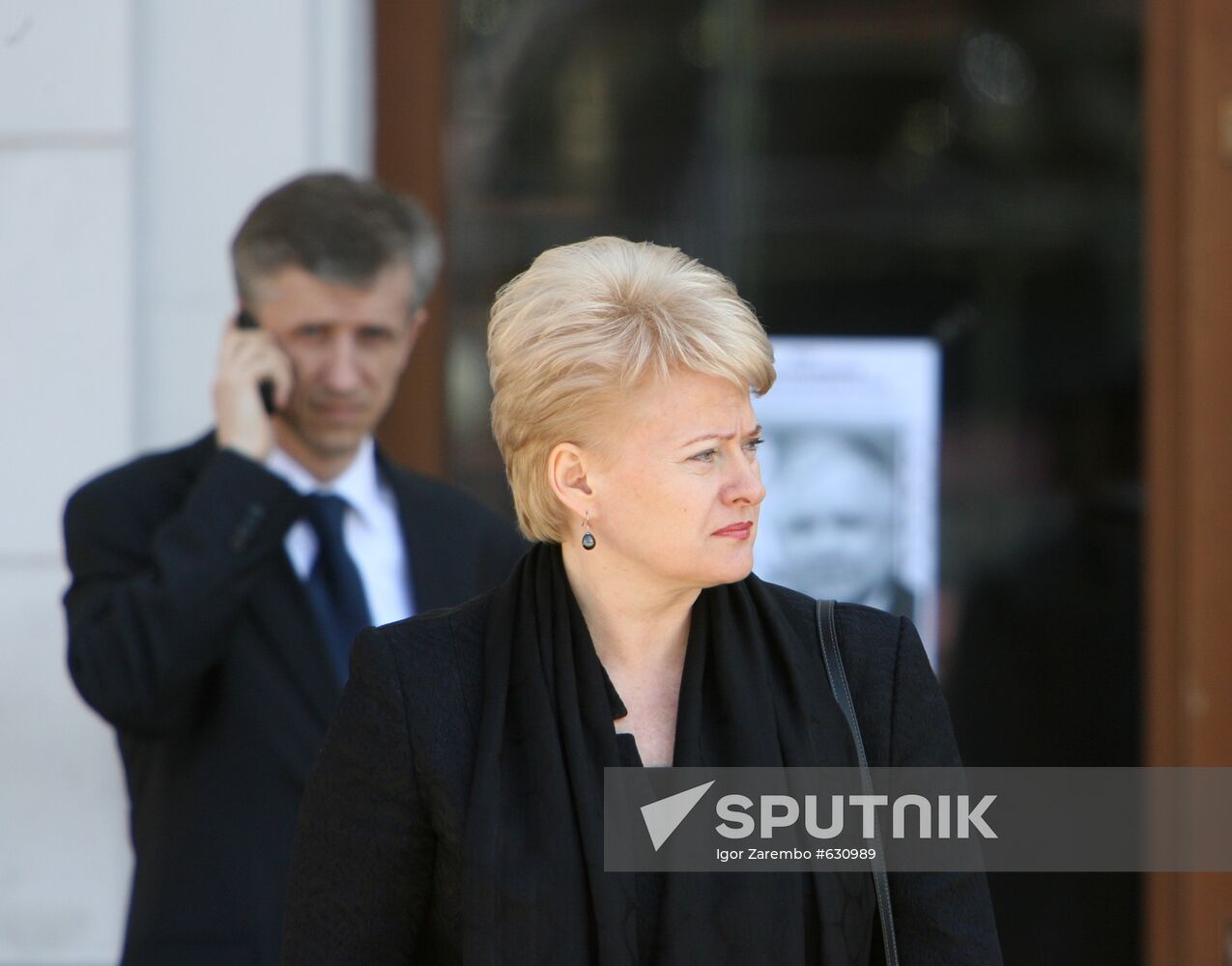 Funeral of Polish President Lech Kaczynski held in Krakow