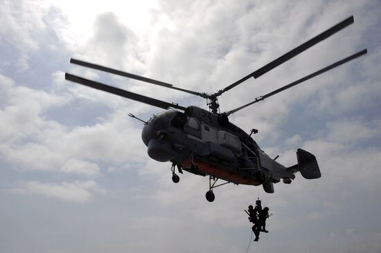 Peter the Great nuclear-powered cruiser on long voyage