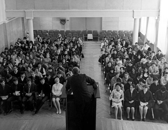 Lecture at Kalmyk State University