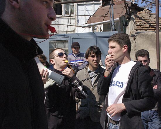 Mass rallies of Georgian united opposition