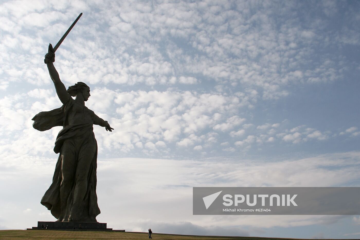 Monument "The Motherland Calls!" in Volgograd