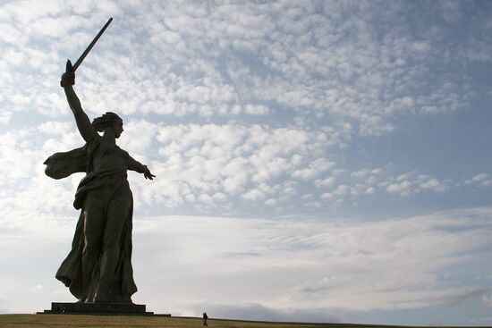 Monument "The Motherland Calls!" in Volgograd
