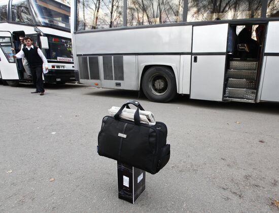 Buses going to Europe