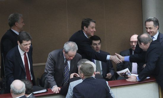 Meeting of Russian State Duma