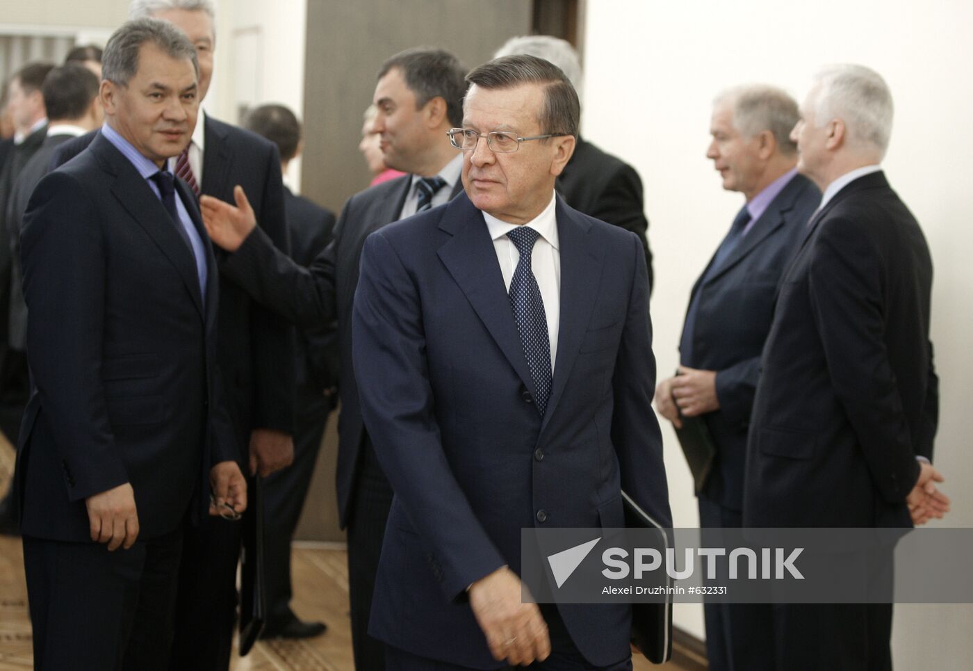 Viktor Zubkov and Sergei Shoigu