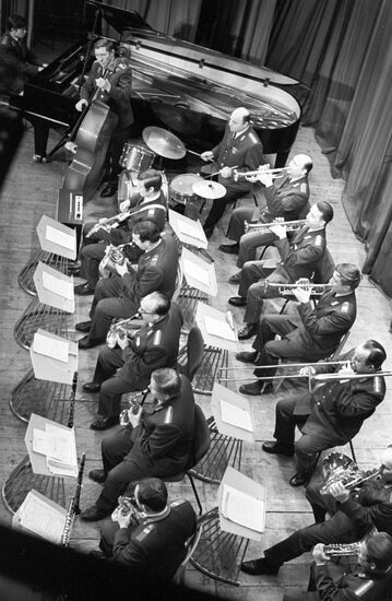 Jazz band of the Central Club of the Department of Interior at t