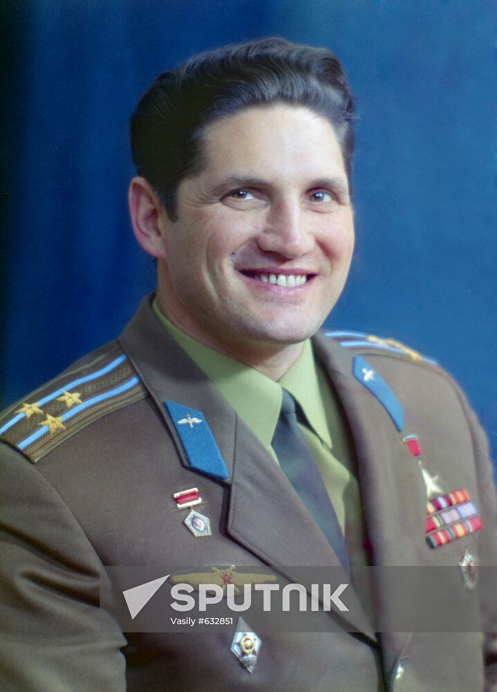 Pilot-cosmonaut Boris Volynov