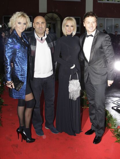 Valeriya, Iosif Prigozhin, Lera Kudryavtseva and Sergei Lazarev