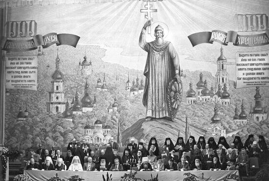 The celebration of the Millennium of Russia's Baptism