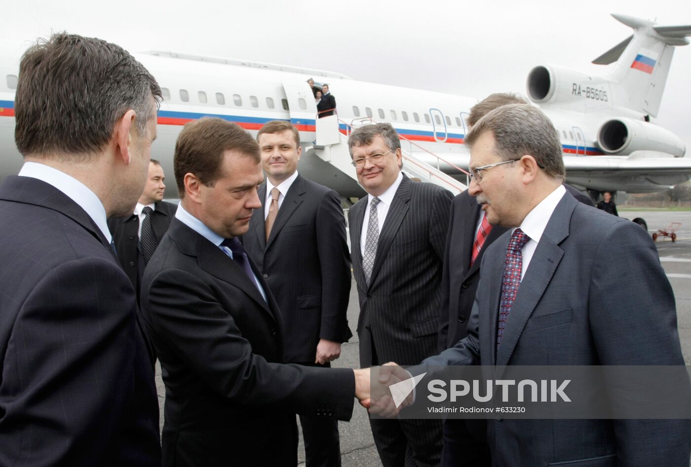 Dmitry Medvedev visits Ukraine