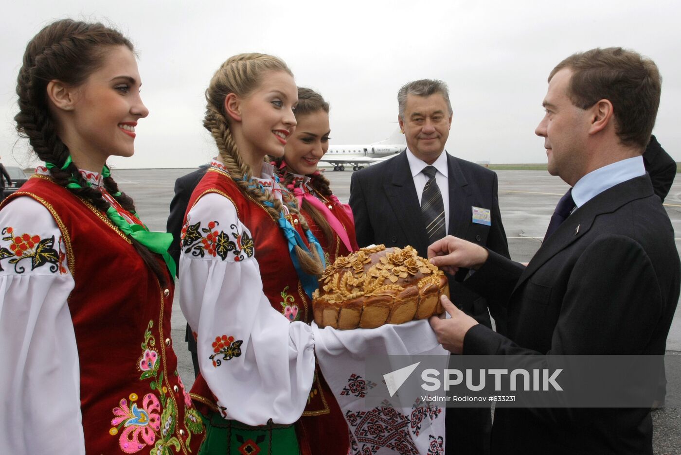 Dmitry Medvedev visits Ukraine