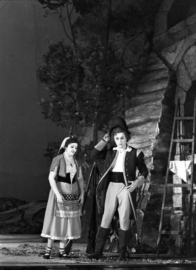 Nina Guselnikova and Andrei Sokolov