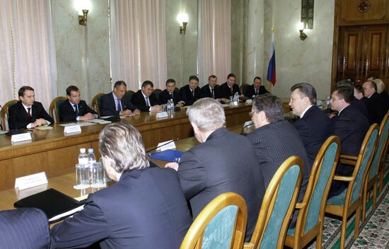 Dmitry Medvedev visits Ukraine