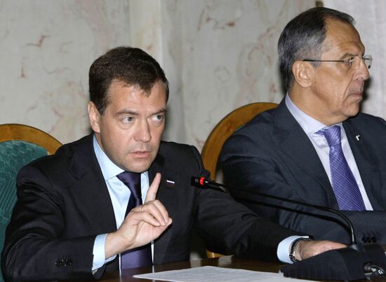 Dmitry Medvedev visits Ukraine