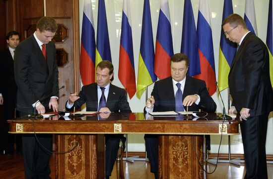 Dmitry Medvedev visits Ukraine