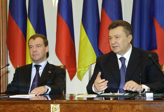 Dmitry Medvedev visits Ukraine