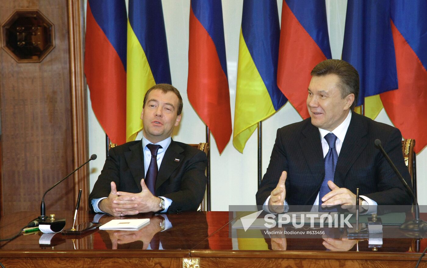 Dmitry Medvedev visits Ukraine