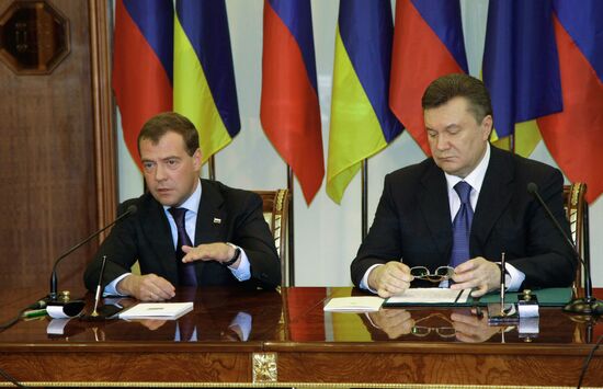 Dmitry Medvedev visits Ukraine