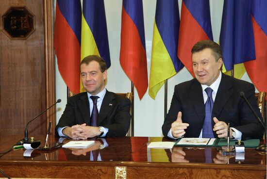Dmitry Medvedev visits Ukraine