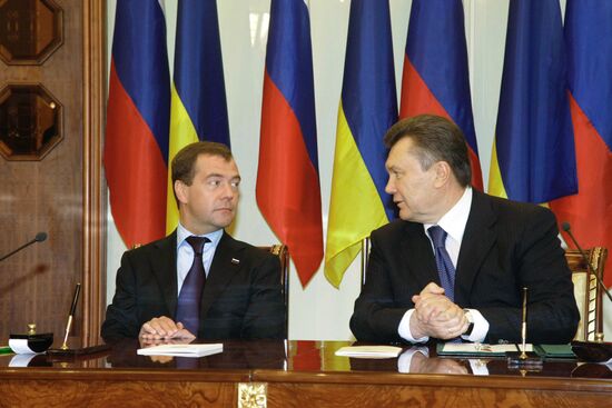Dmitry Medvedev visits Ukraine